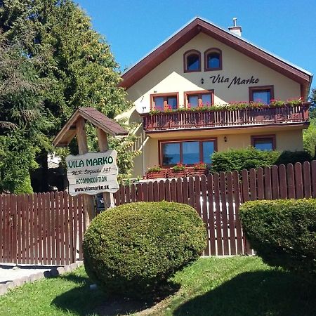 Vila Marko Nová Lesná Exteriör bild
