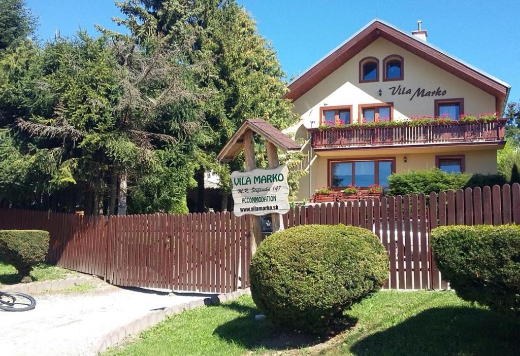 Vila Marko Nová Lesná Exteriör bild
