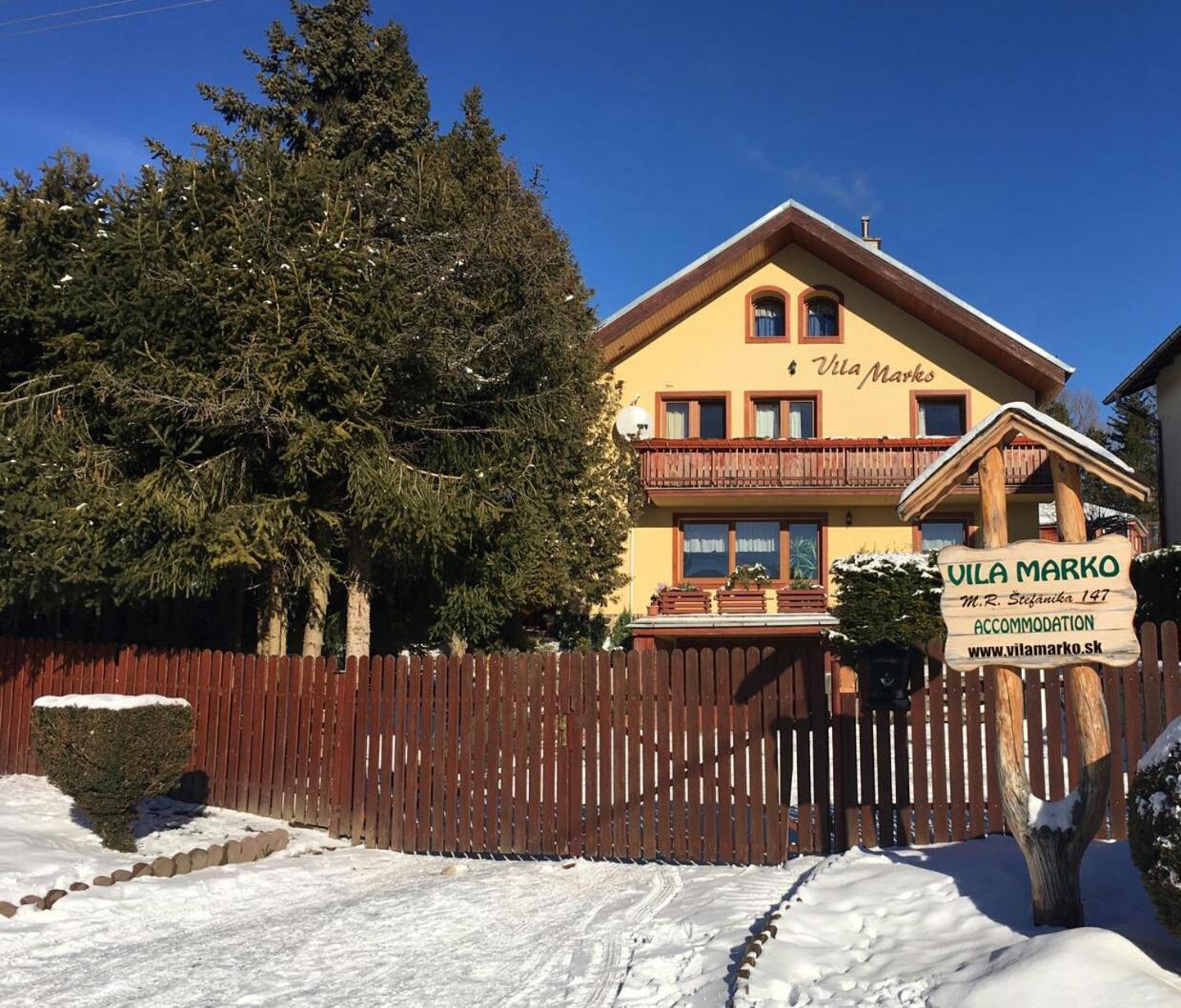 Vila Marko Nová Lesná Exteriör bild