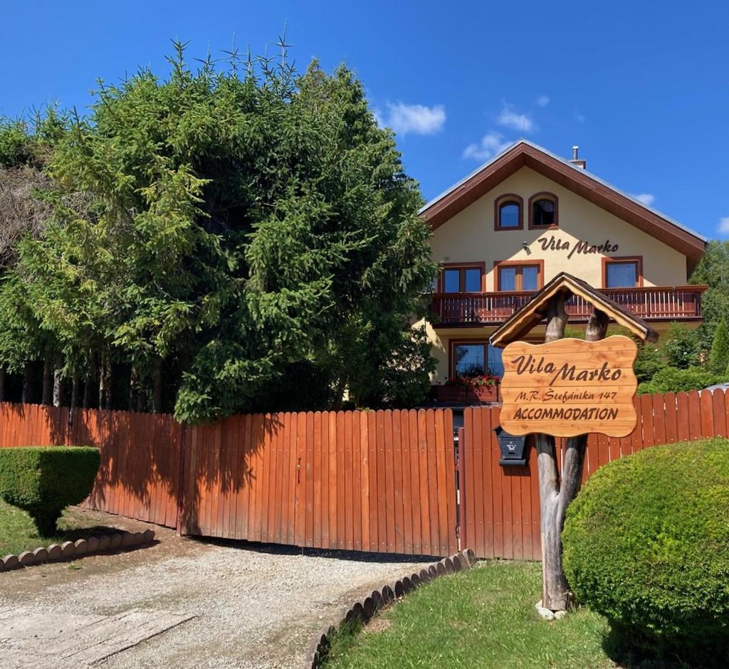 Vila Marko Nová Lesná Exteriör bild